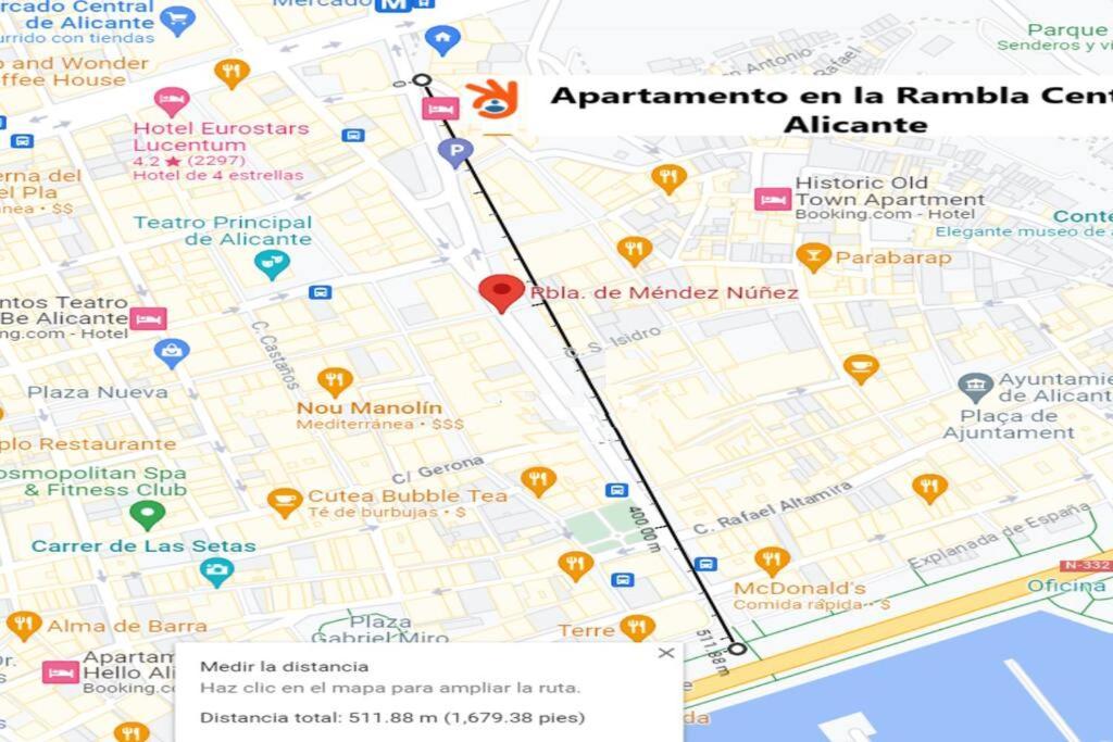 Apartamento Centro Rambla Alicante A Kültér fotó