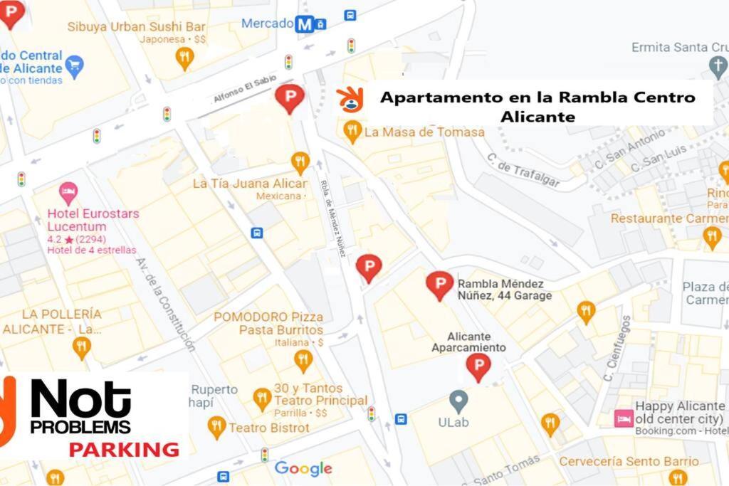 Apartamento Centro Rambla Alicante A Kültér fotó